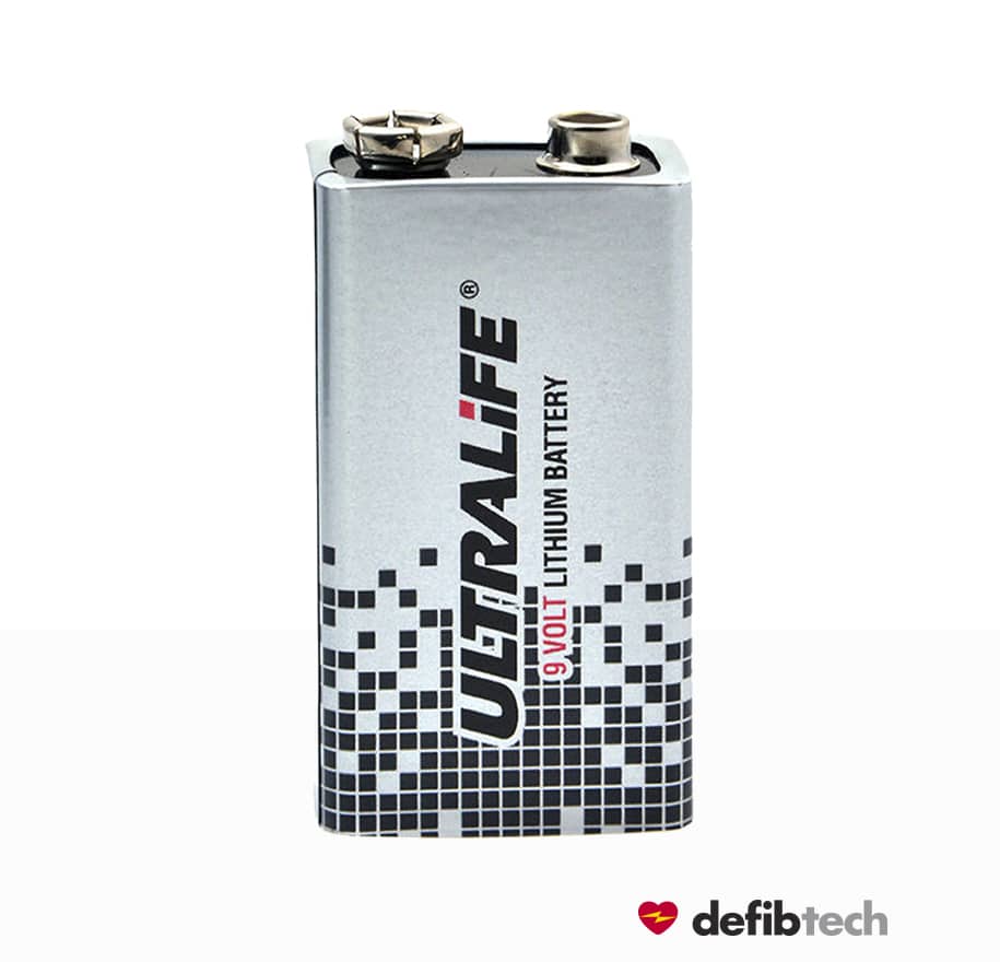 Pile 9V défibrillateurs Lifeline