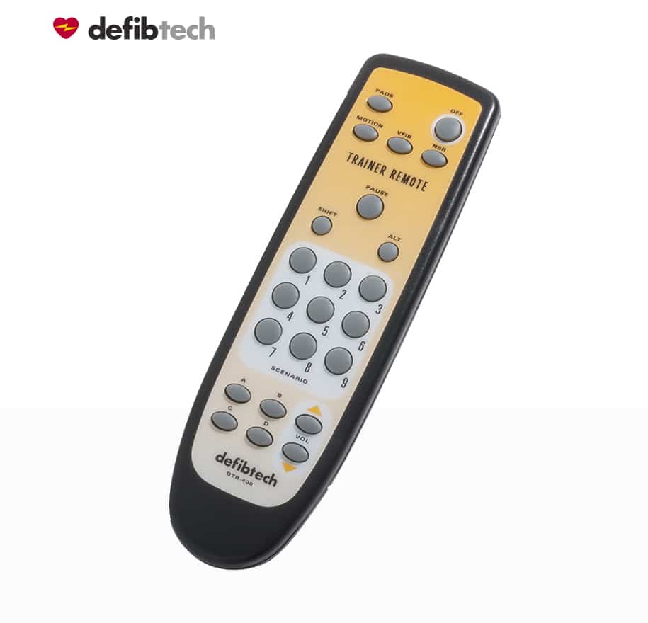 Télécommande défibrillateur de formation