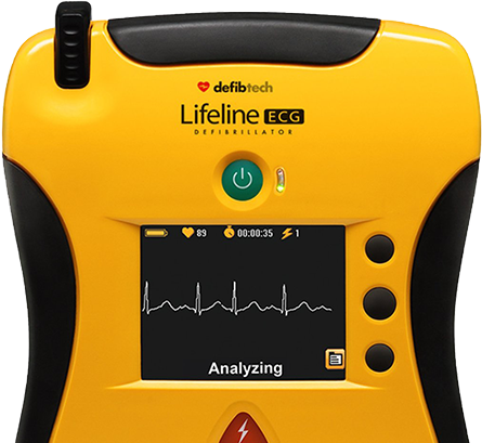 Defibrillateur lifeline ECG - vue 2