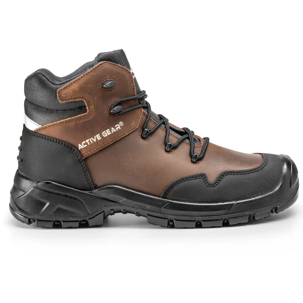 Chaussures de sécurité montantes S3L marron sans métal