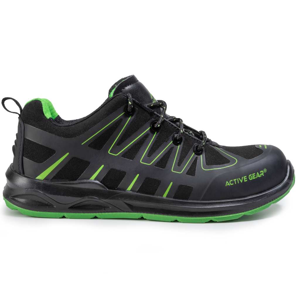 Chaussures de sécurité S3 SRC légères ACTIVE GEAR A-Sprint Low Green