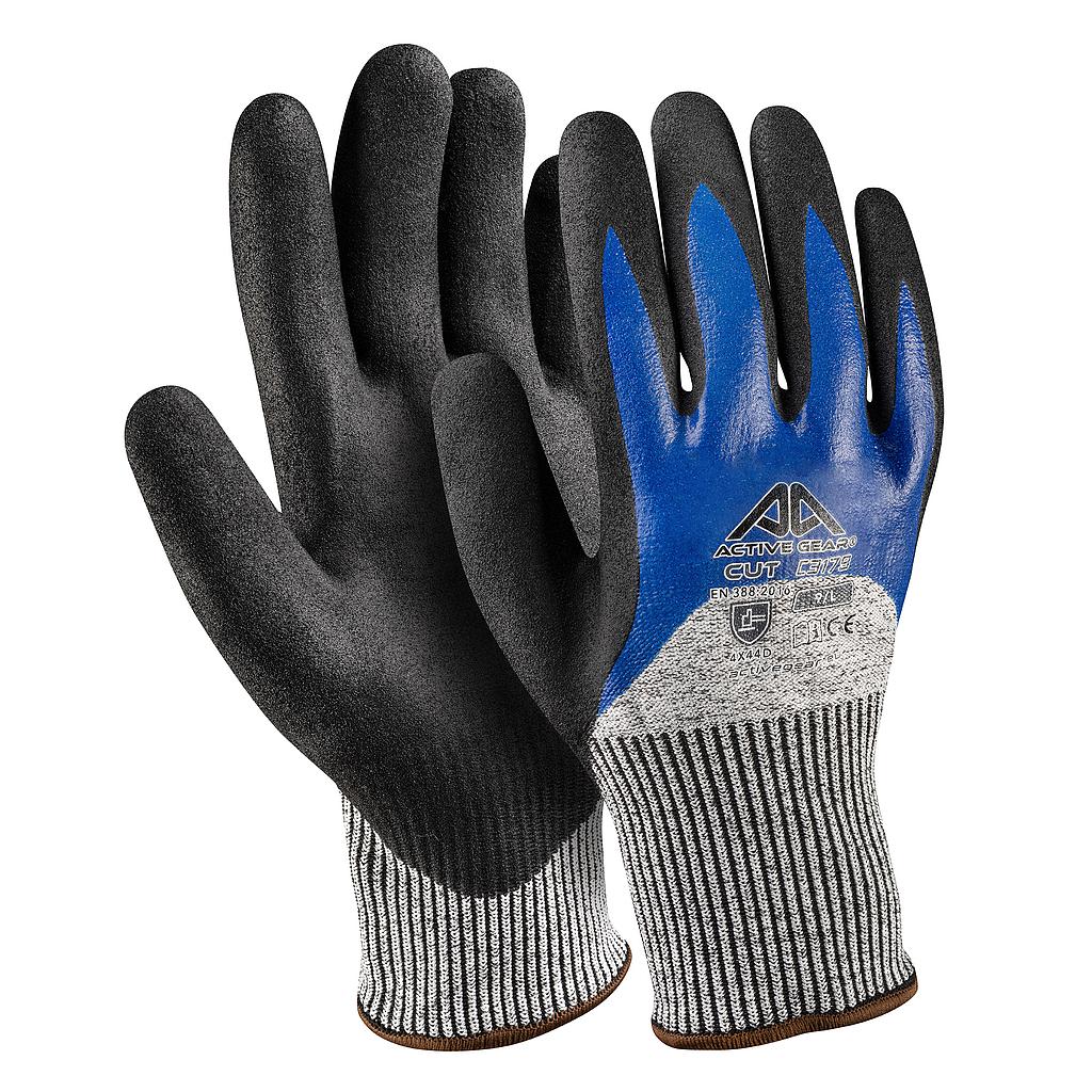 Gants de protection anti-coupure CUT C3180 13G nitrile résistant