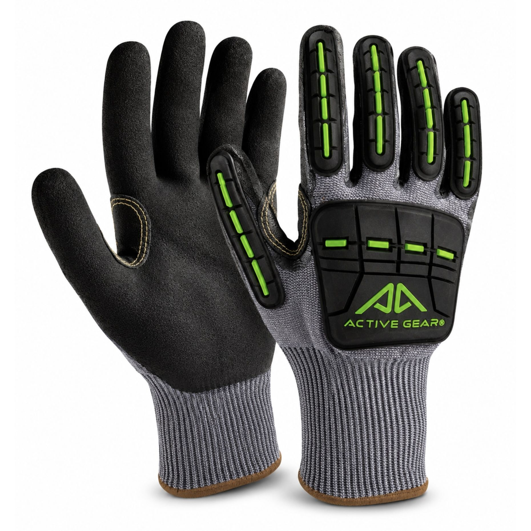 Gants de protection anti-coupure C3290 HPPE nitrile noir EN388