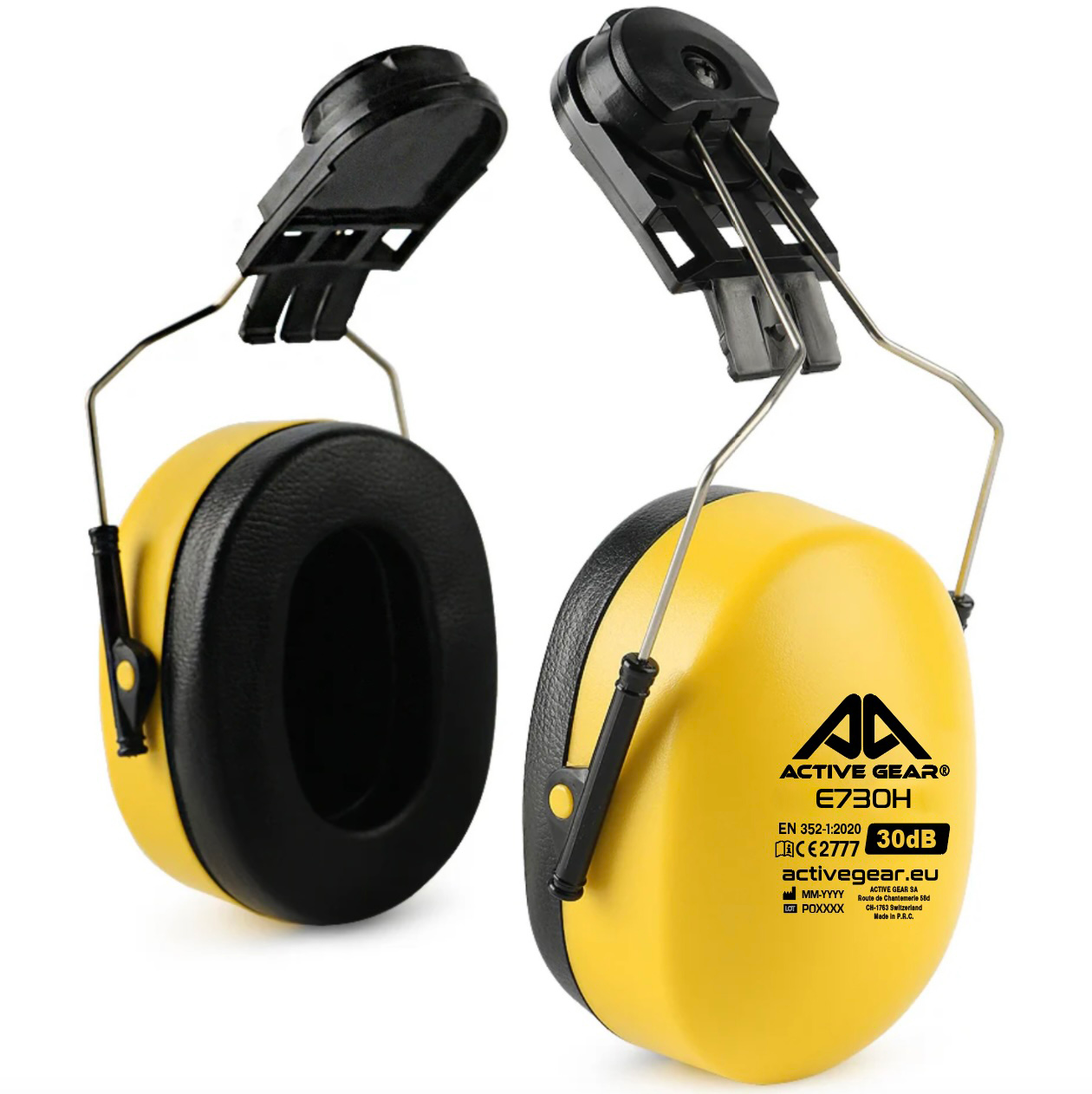 Casque antibruit clip-on E730H SNR 30 dB protection auditive professionnelle