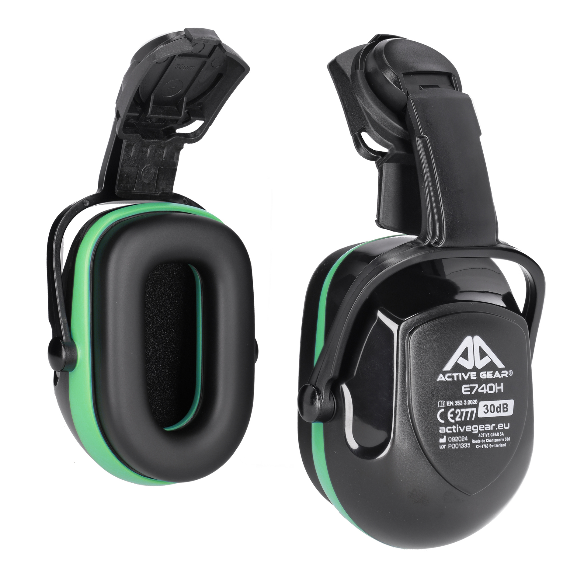 Casque antibruit clip-on E740H SNR 30 dB protection auditive