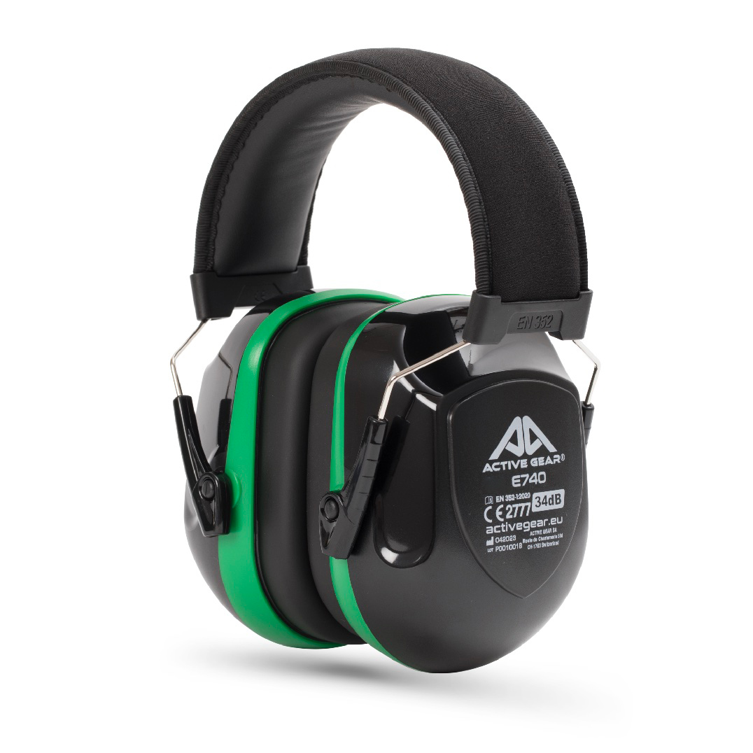 Casque antibruit E740 SNR 34 dB protection auditive professionnelle