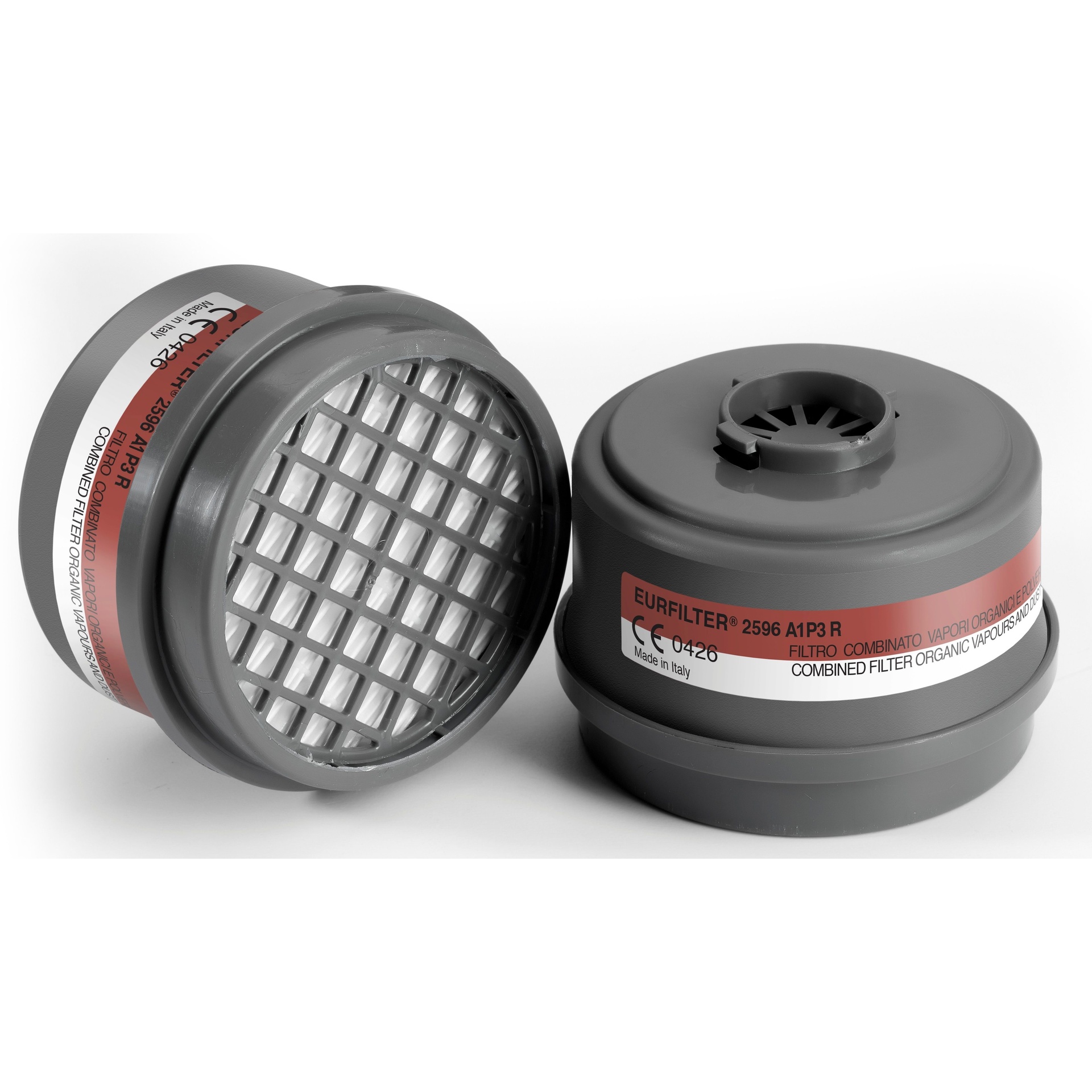 Filtres baïonnette A1P3 R protection respiratoire industrie