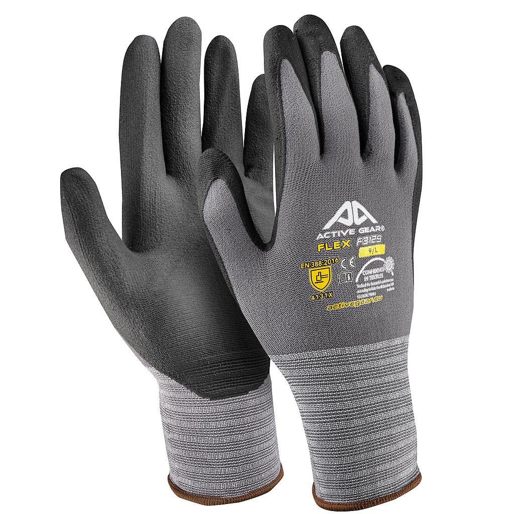 Gants de protection ACTIVE GEAR FLEX F3130 nylon spandex nitrile