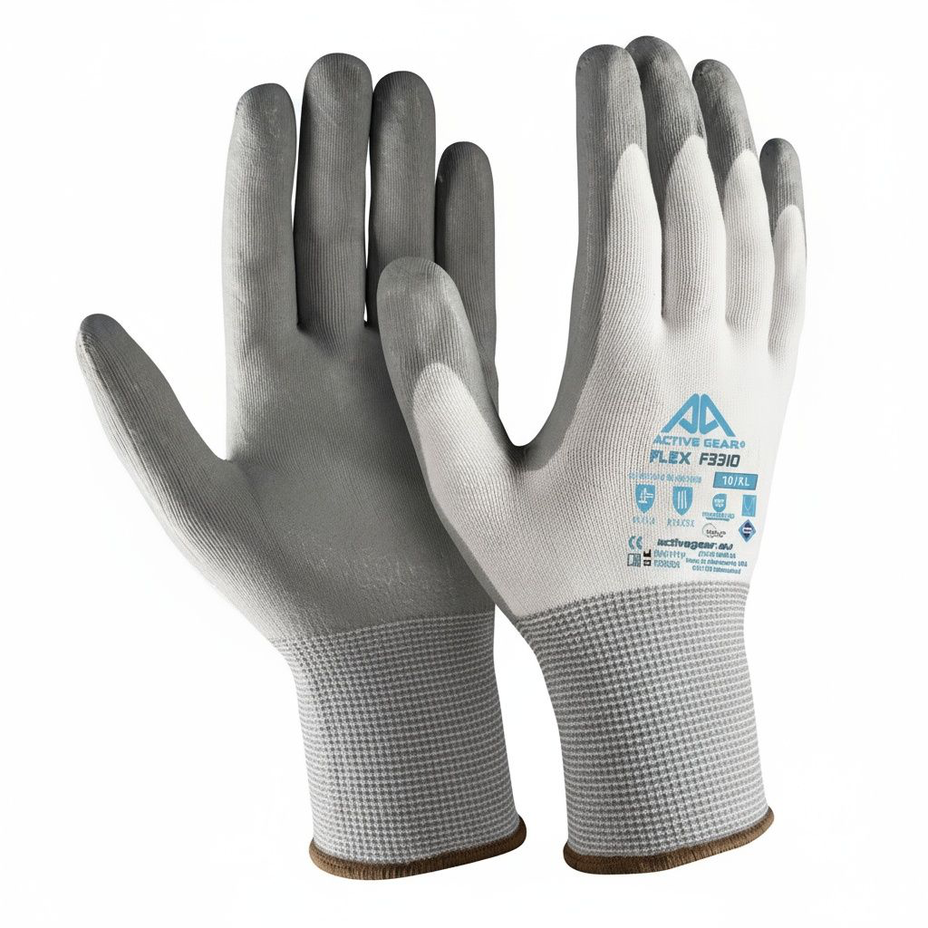 Gants de protection ACTIVE GEAR FLEX F3310 nylon spandex nitrile