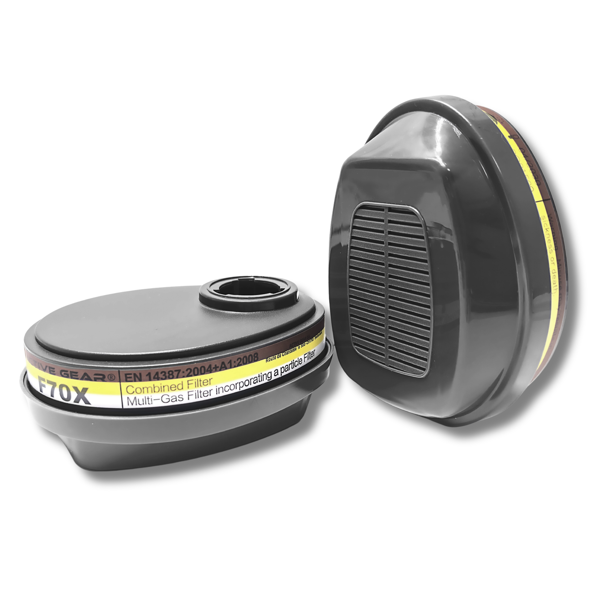 Filtres à baïonnette A1E1 P3 R D protection respiratoire industrie