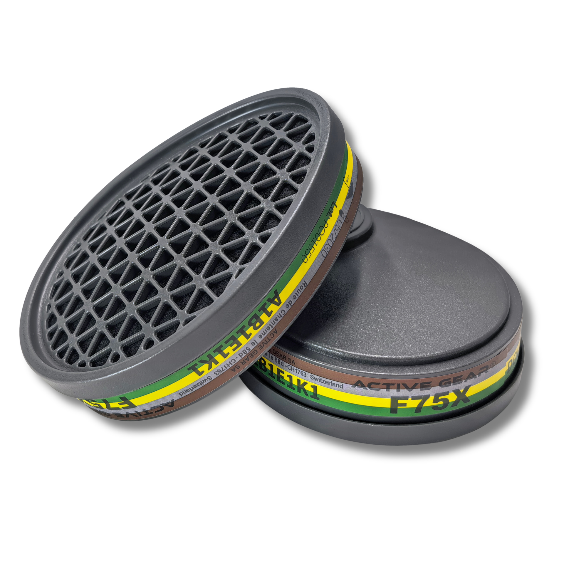 Filtres à baïonnette A1B1E1K1 protection respiratoire industrie