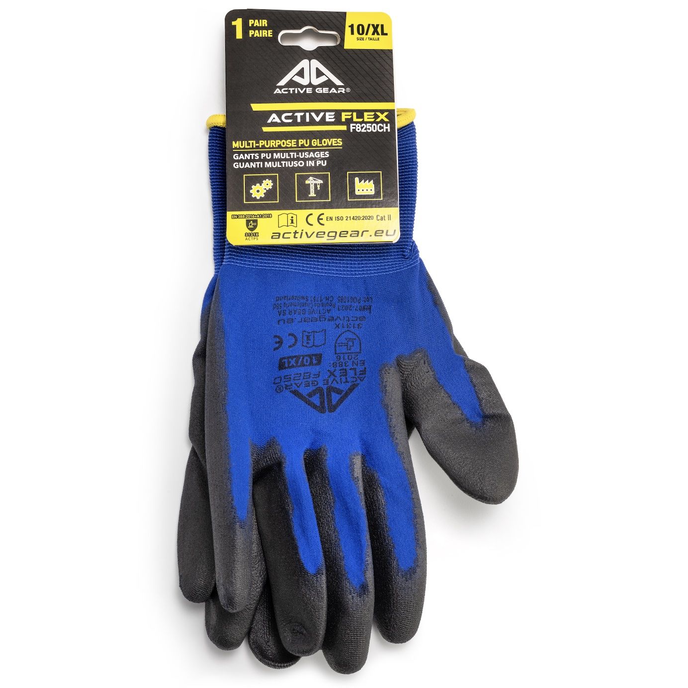 Gants de protection nylon 18G FLEX F8250CH sans latex
