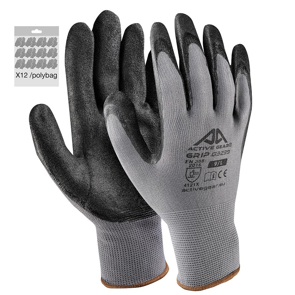 Gants de protection nitrile GRIP G3240NP 13G polyester Maroc