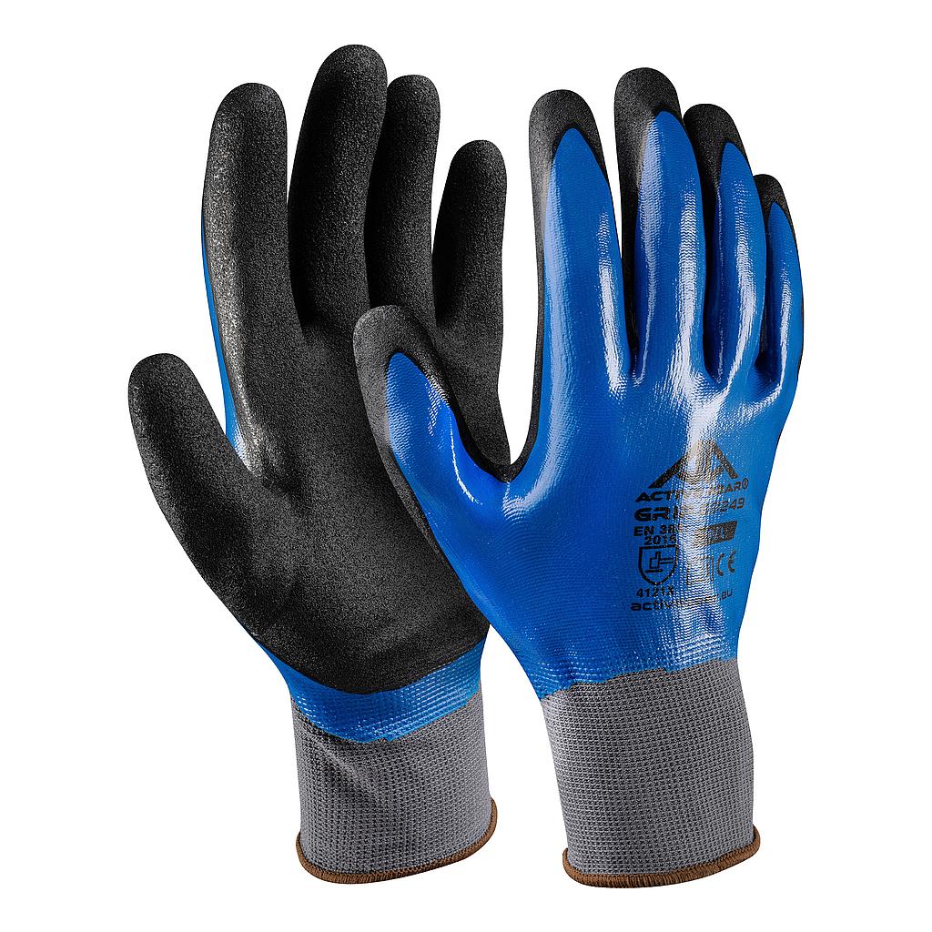Gants de protection nitrile GRIP G3250 — EN388:2016 Maroc
