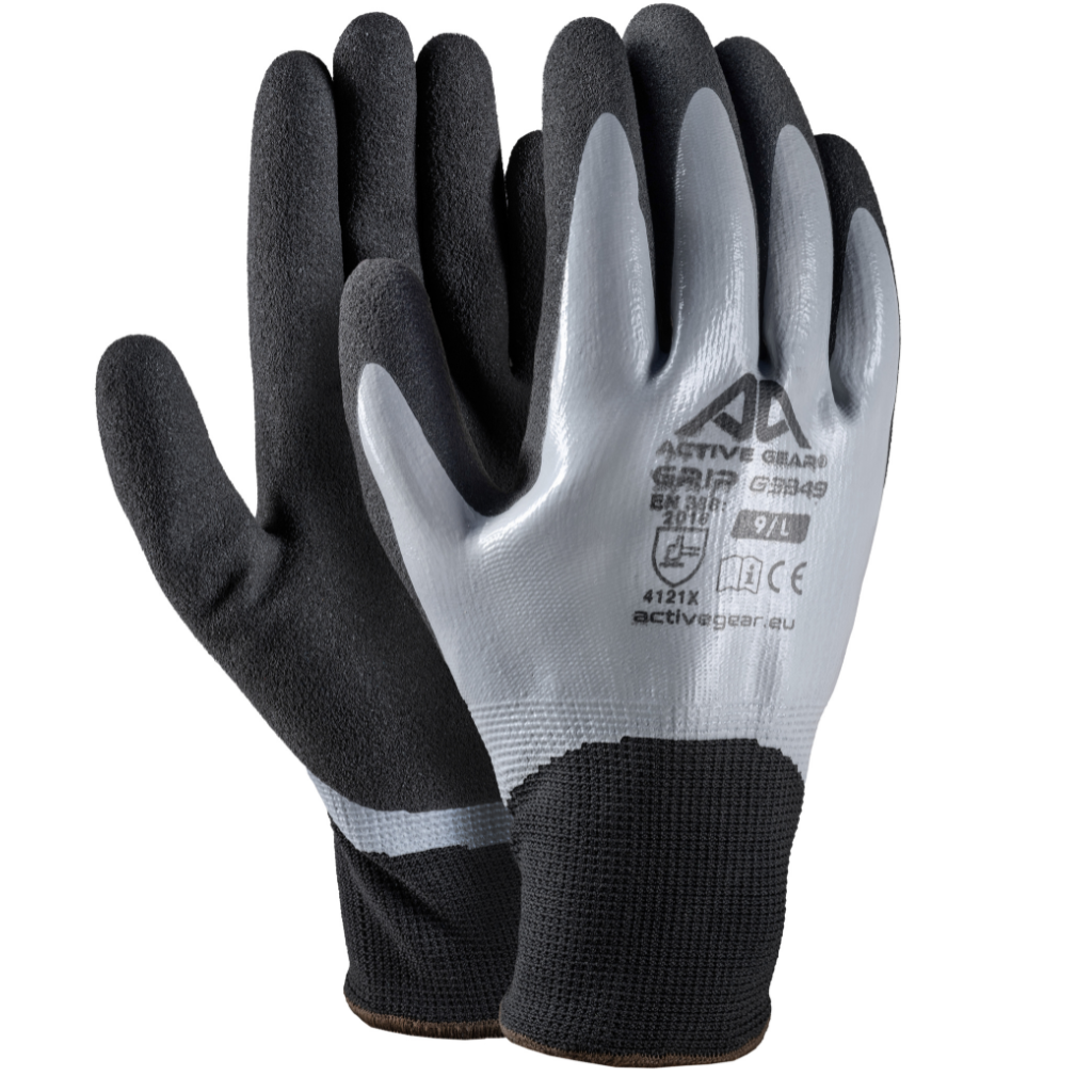 Gants de protection nitrile GRIP G3350NP 13G polyester Maroc