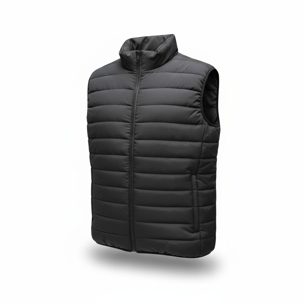 Gilet thermique ACTIVE GEAR Flow Black protection froid industrie