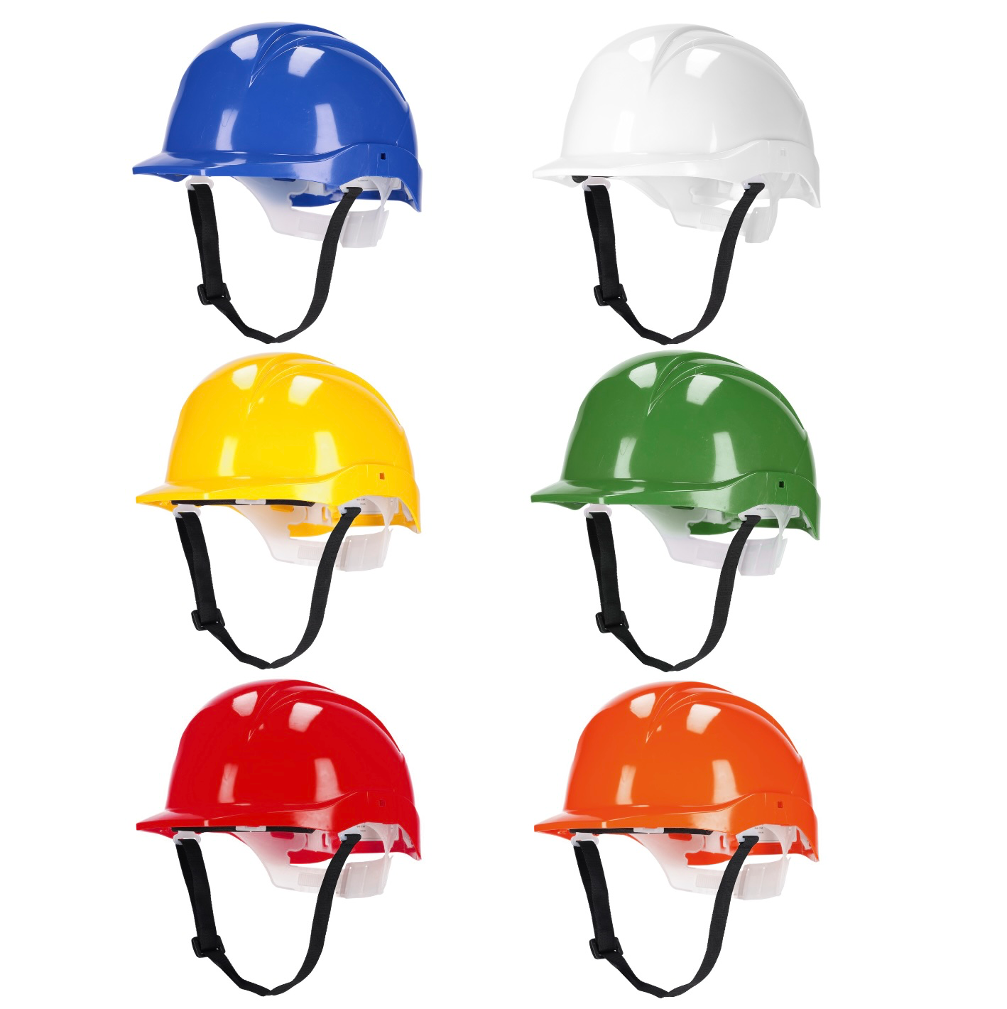 Casque de protection HDPE sans aération HD10 EN397 réglable