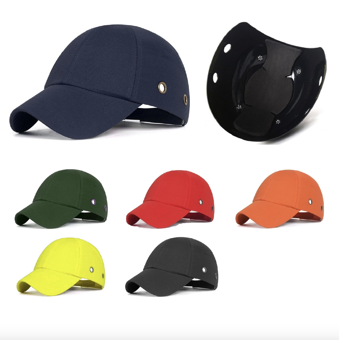 Casquette anti-heurt HD1L coton visière protection tête travail