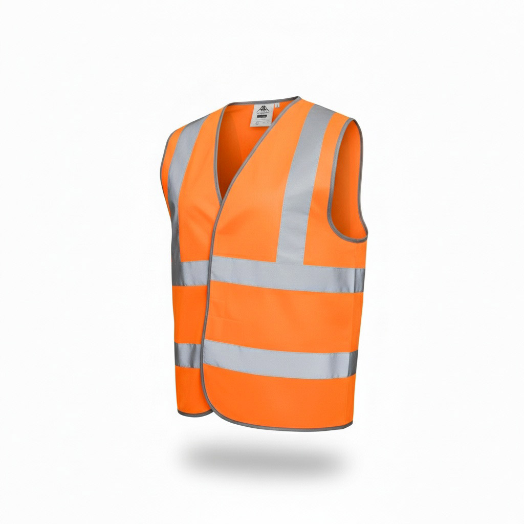 Gilet haute visibilité Fusion HV Orange classe 2 Maroc
