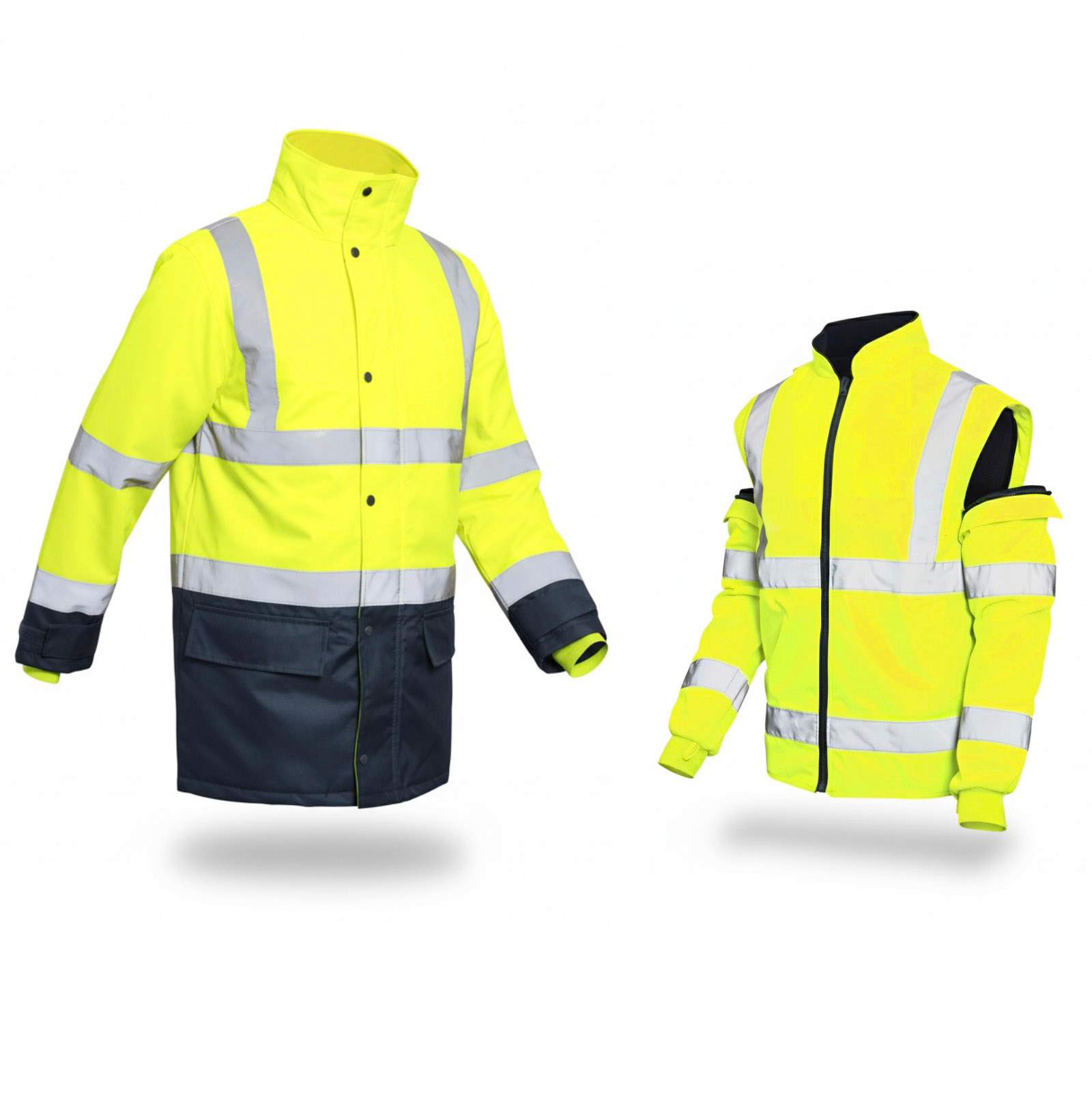 Parka haute visibilité 5-en-1 Reflect HV classe 3 Oxford 300D