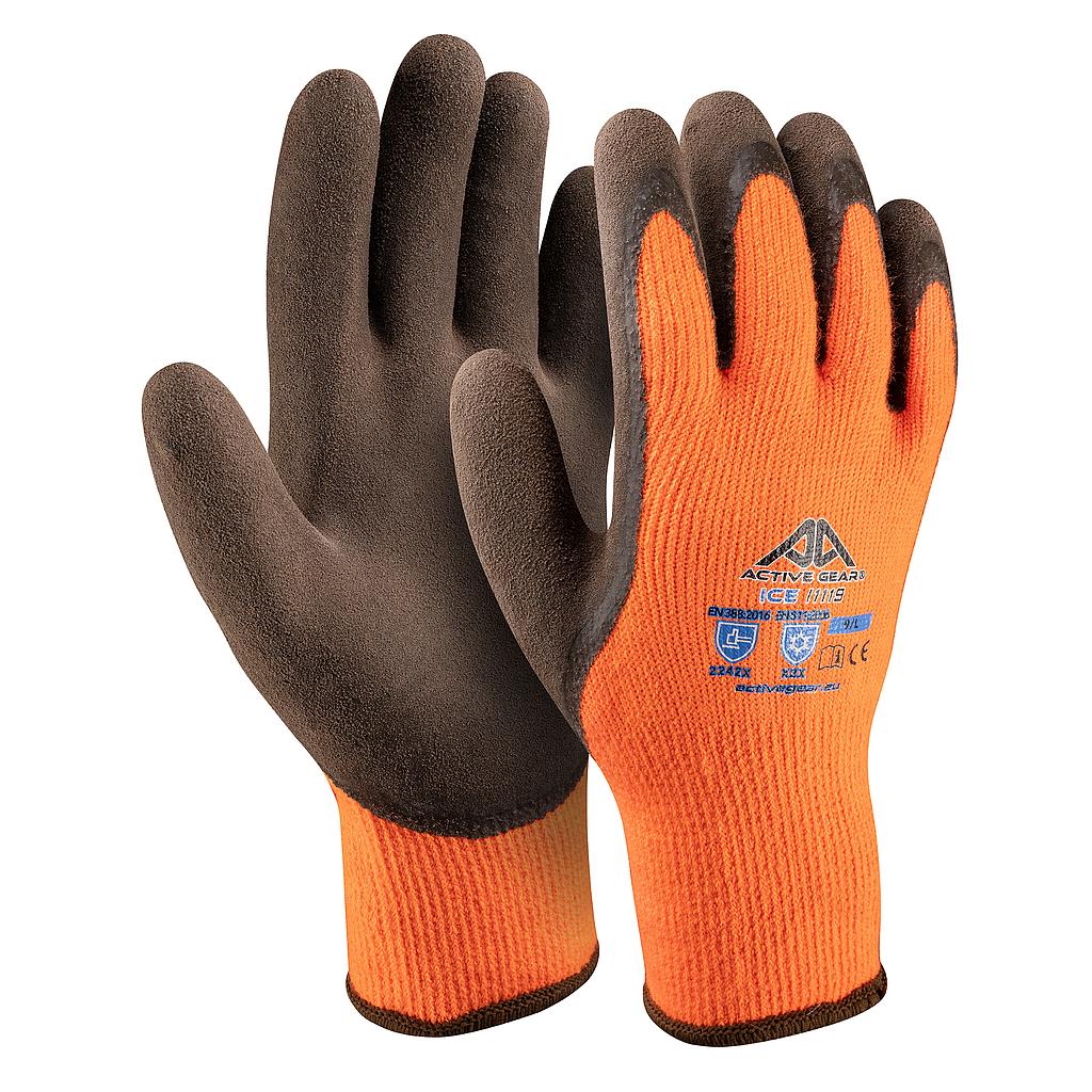 Gants de protection thermique ACTIVE GEAR ICE I1120 latex sablé
