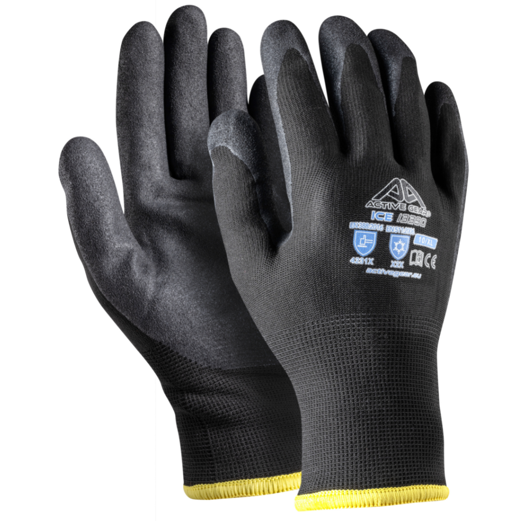 Gants de protection thermique ACTIVE GEAR ICE I3390 norme EN388