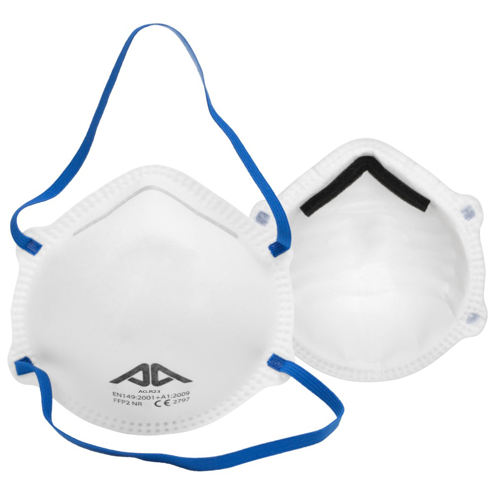 Masque de protection FFP2 sans valve ACTIVE GEAR® R23 conforme CE