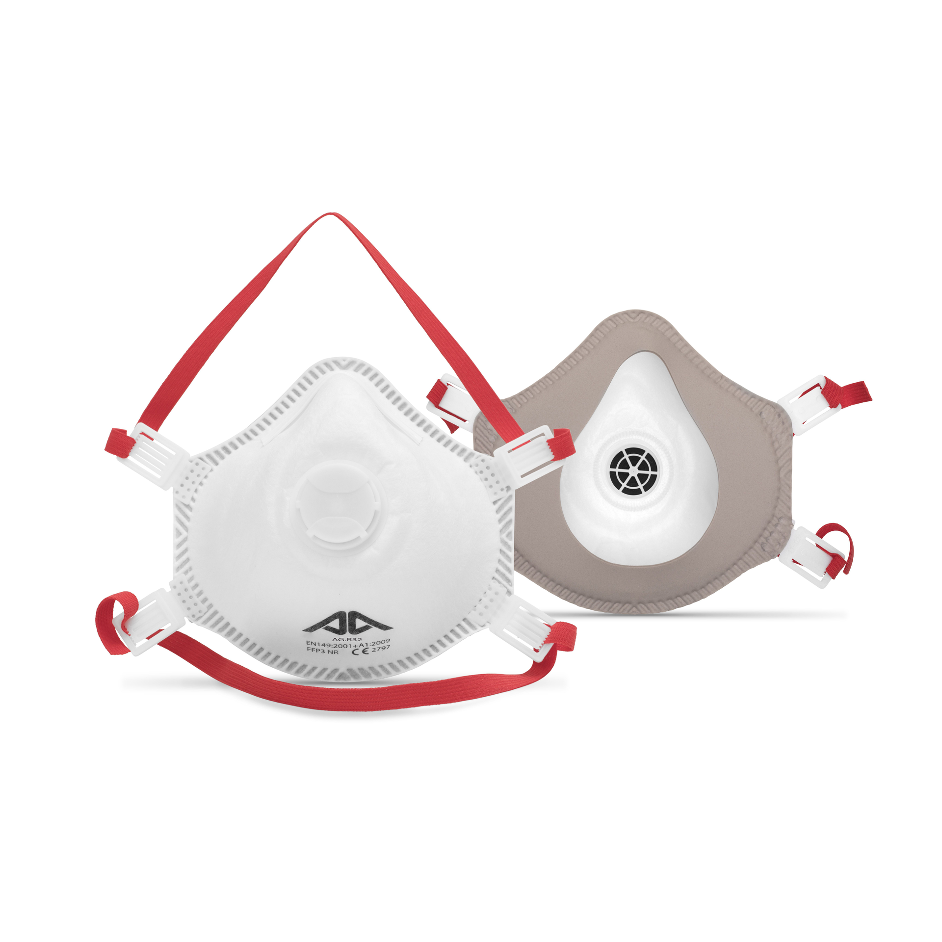 Masque de protection FFP3 NR avec valve — ACTIVE GEAR® R32