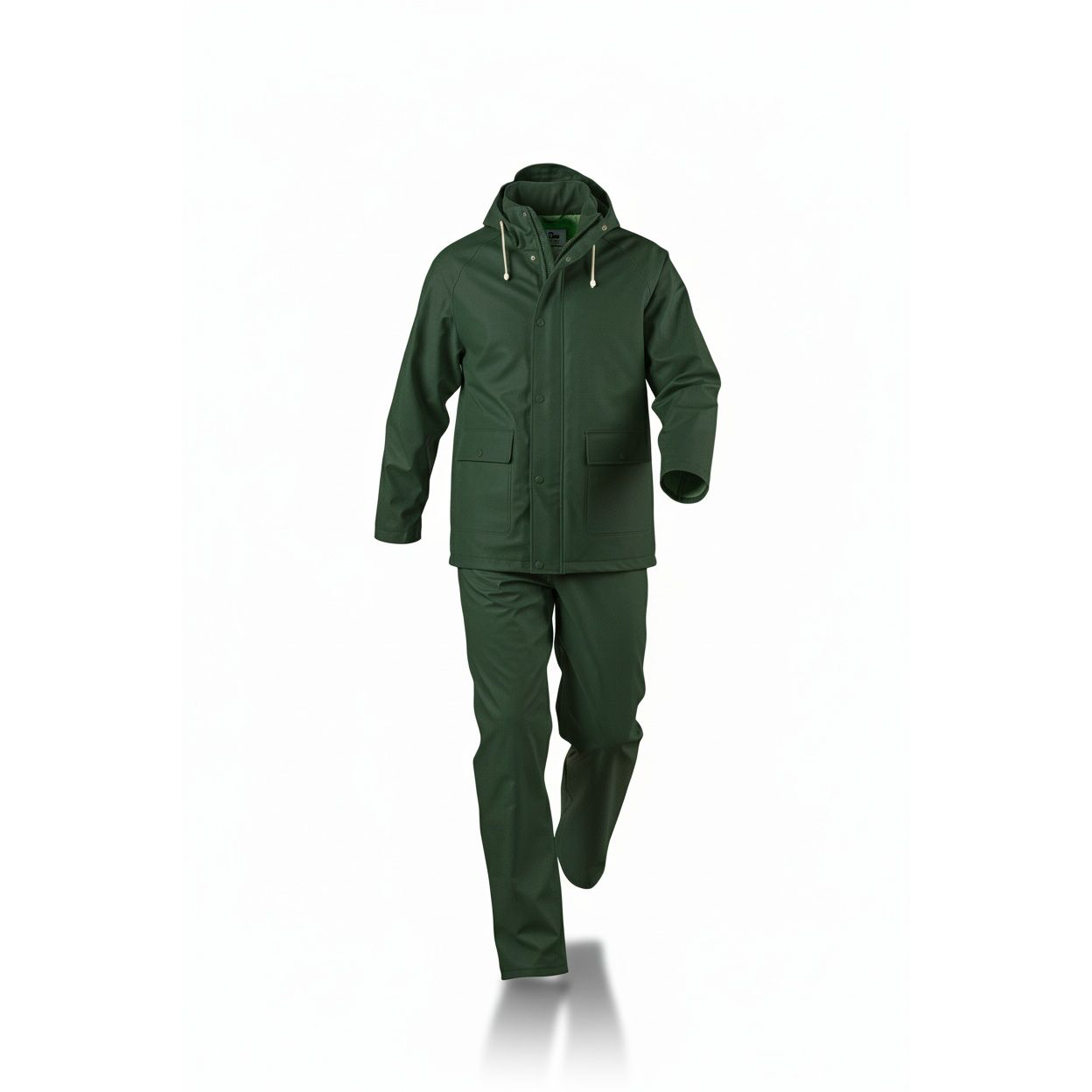 Ensemble pluie PVC Tempest Green protection complète travail