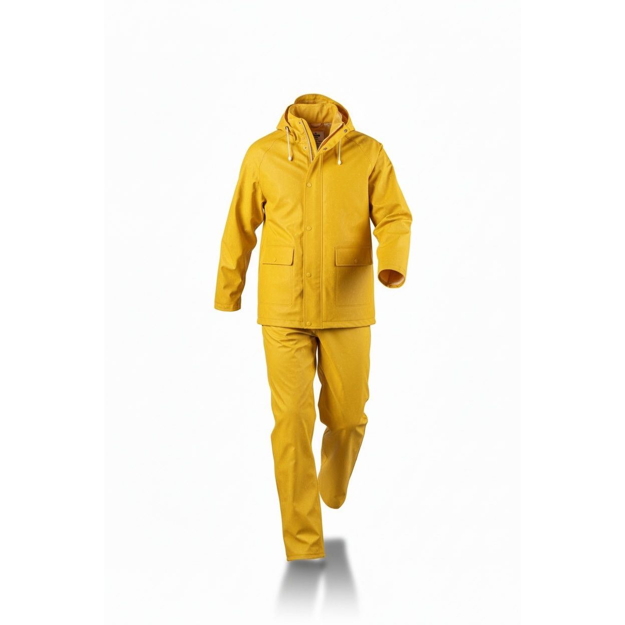 Ensemble de pluie PVC Tempest Yellow haute visibilité protection totale