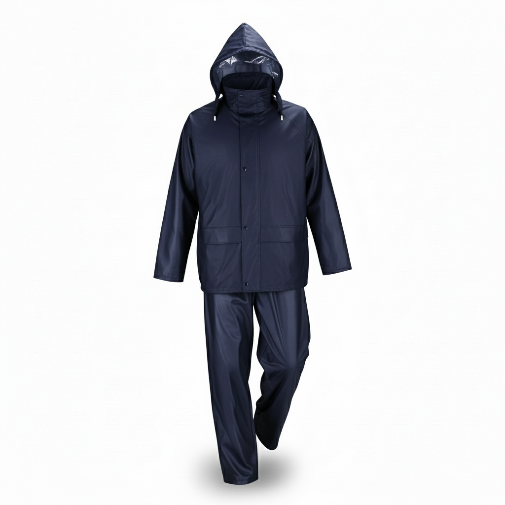 Ensemble de pluie navy Active Gear Wave protection PU/PVC Maroc