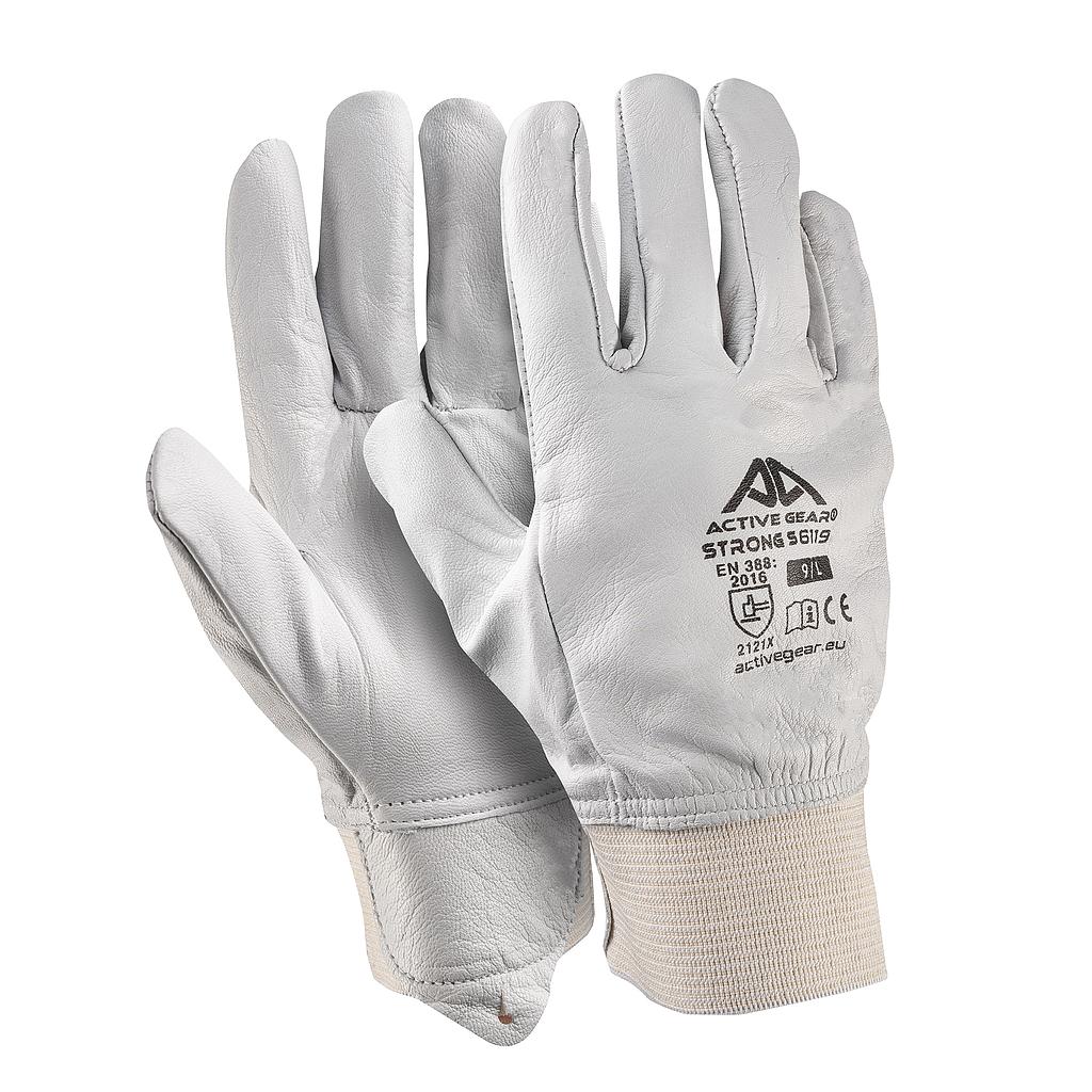 Gants de protection fleur de chèvre S6120 EN388 EN407 normes CE