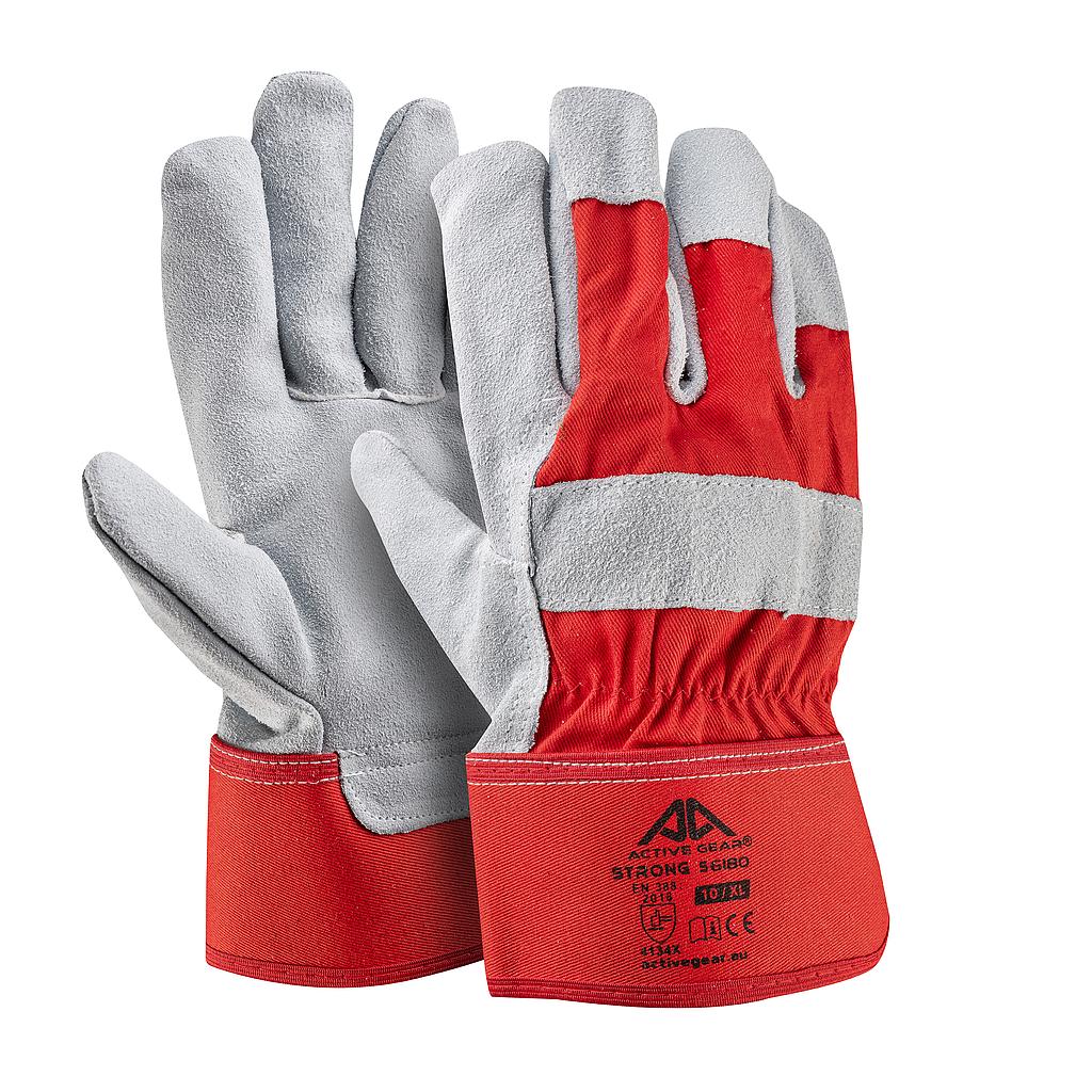 Gants de soudage ACTIVE GEAR S6180 croûte vachette manchette coton