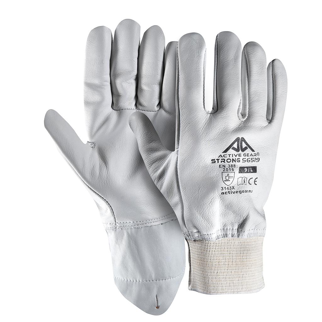 Gants de protection cuir pleine fleur EN388 EN407 professionnel