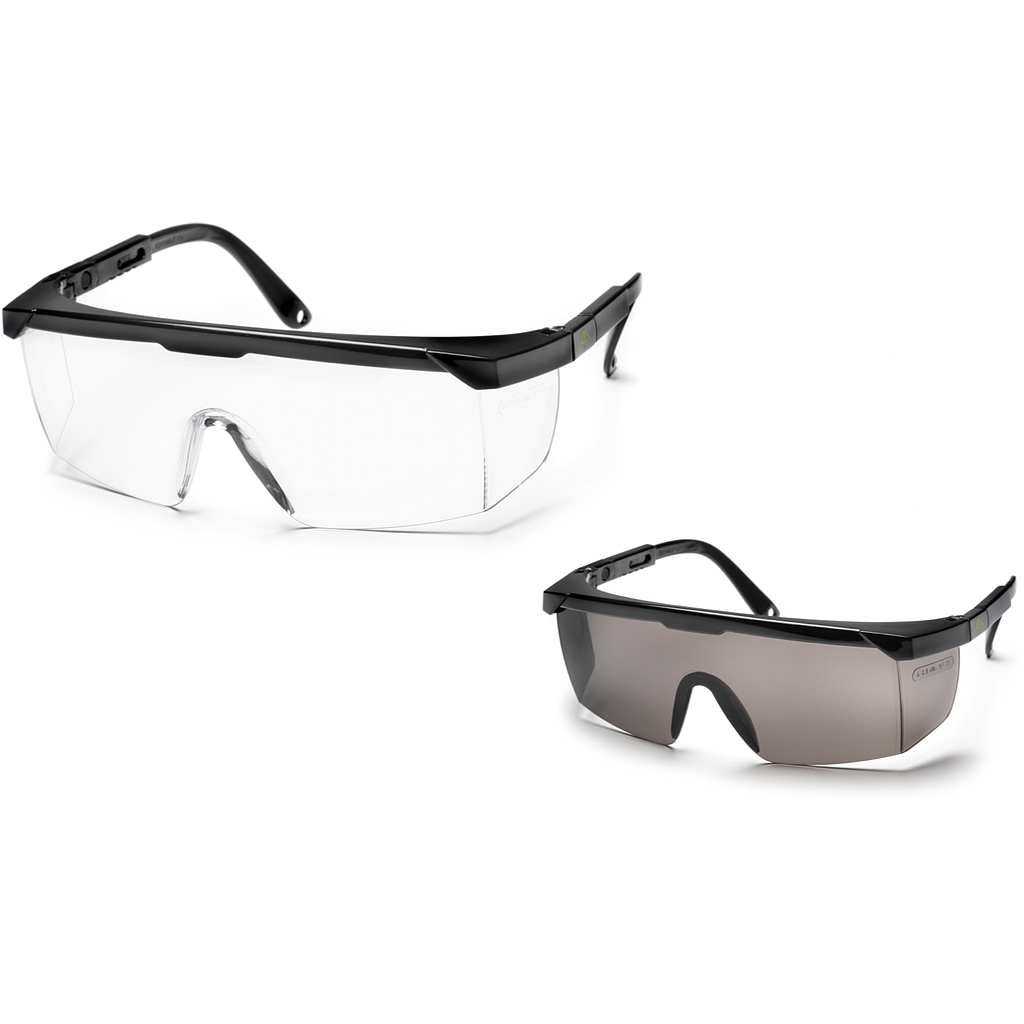 Lunettes de protection ACTIVE GEAR V120/V121 anti-rayure résistant impacts