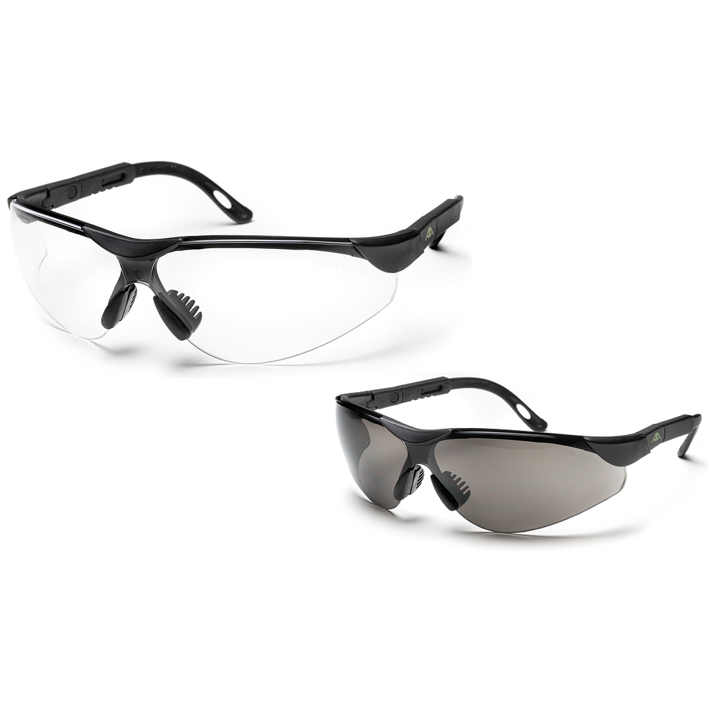Lunettes de protection ACTIVE GEAR V140 V141 anti-rayure résistant impacts