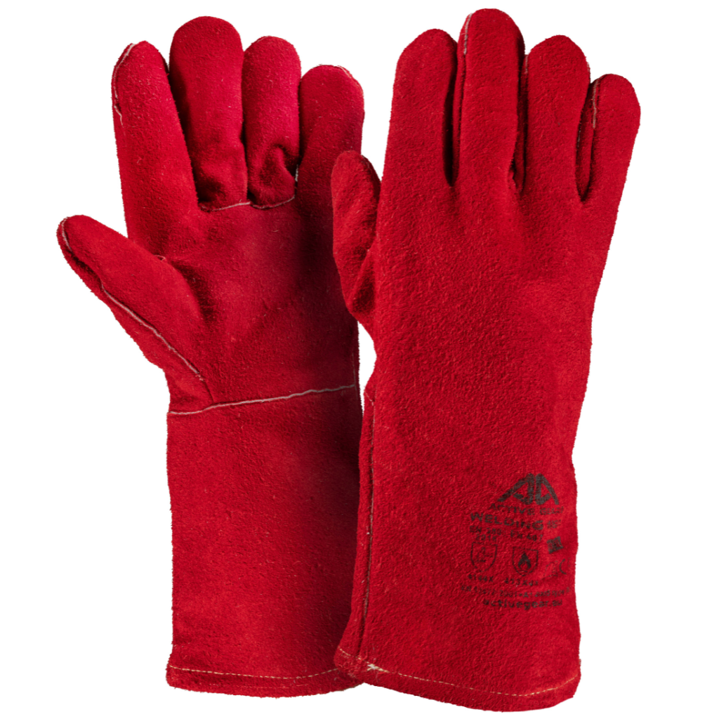 Gants de soudure cuir de buffle EN388 EN407 Type A&B