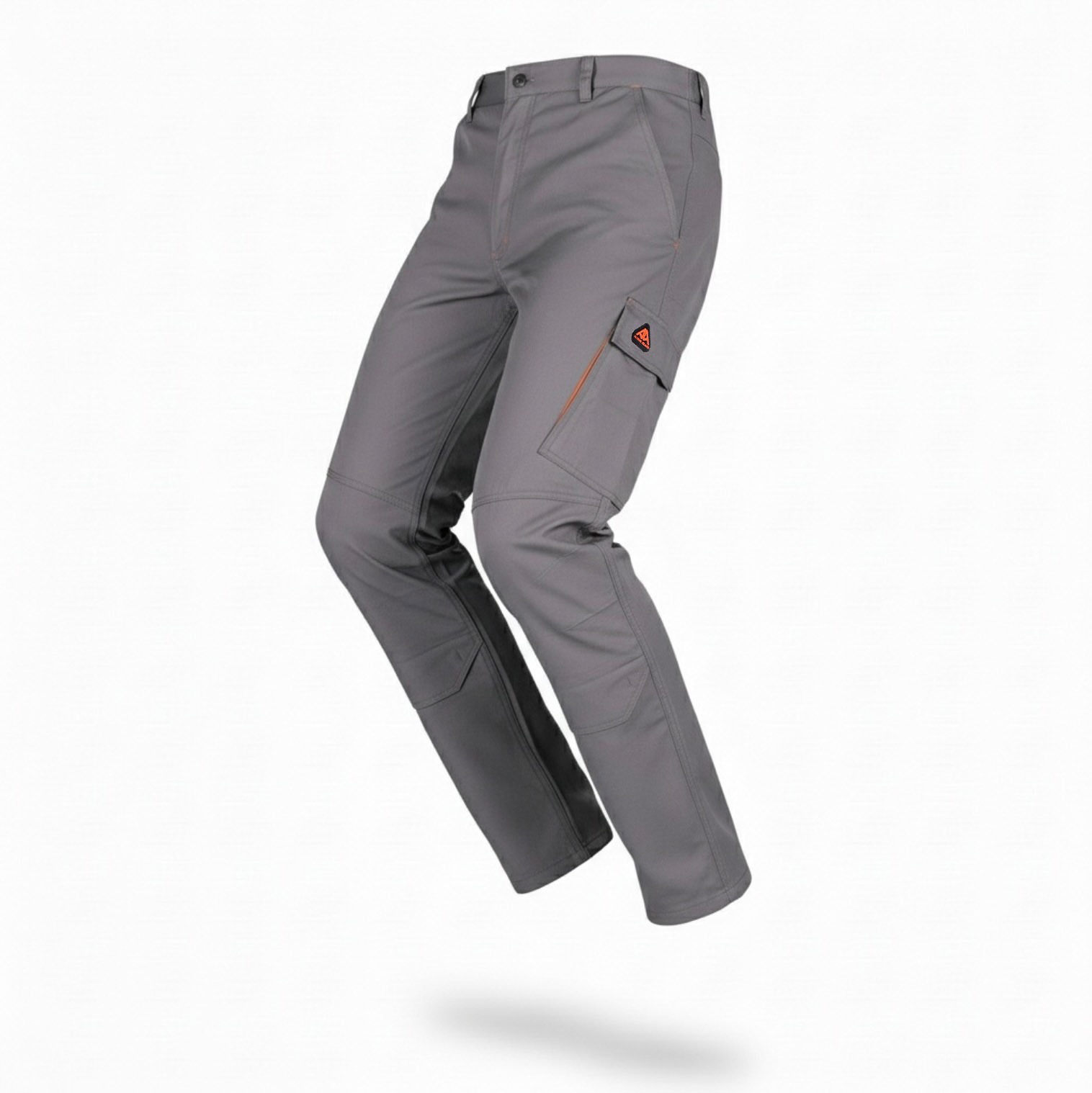 Pantalon de travail ACTIVE GEAR Raptor Grey Orange protection industrie