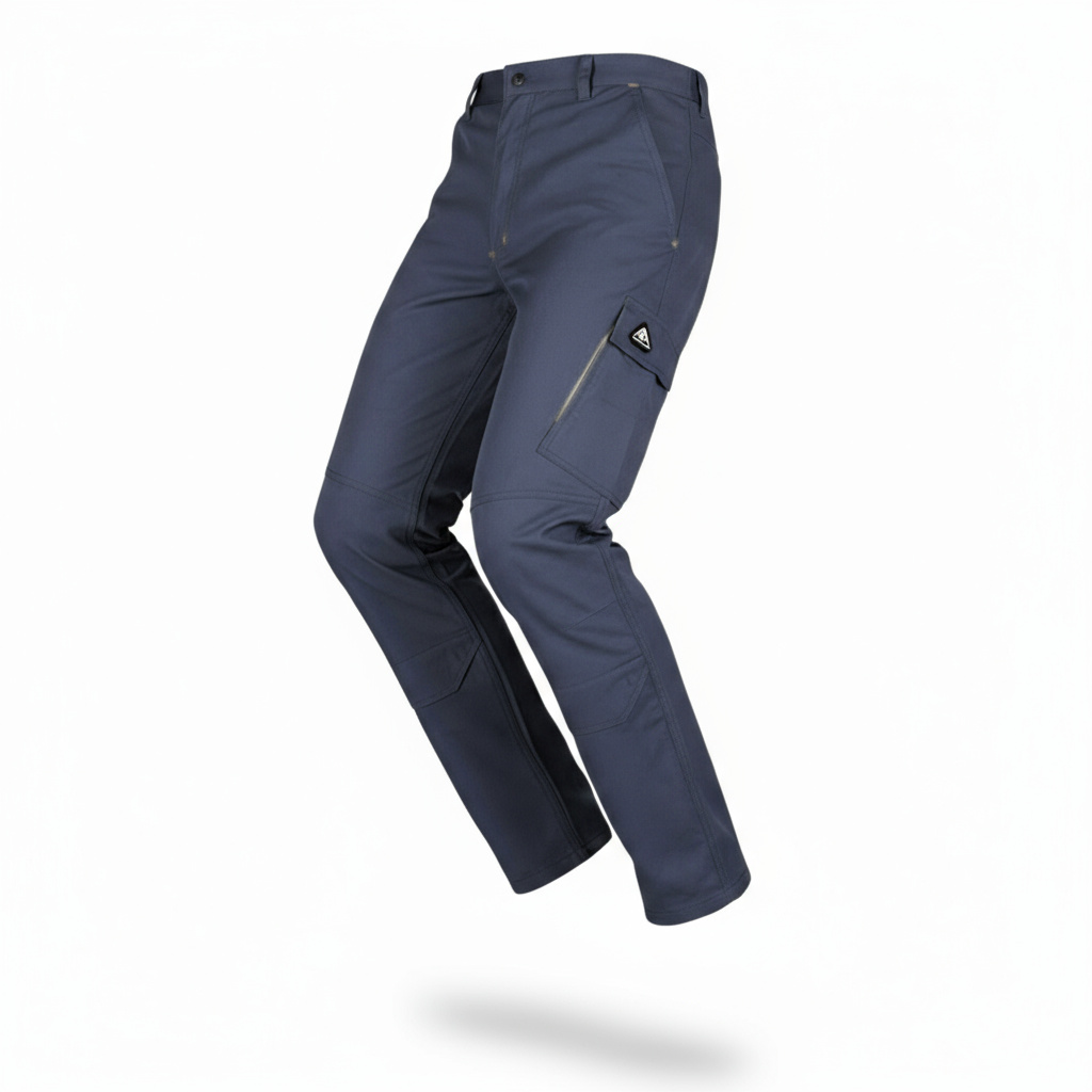 Pantalon de travail ACTIVE GEAR Raptor Navy résistant polyester coton