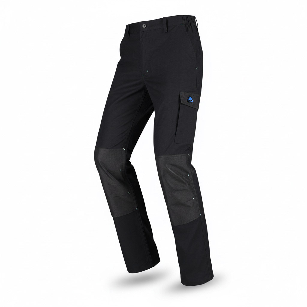 Pantalon de travail Ripstop Viper Stretch noir protection industrie
