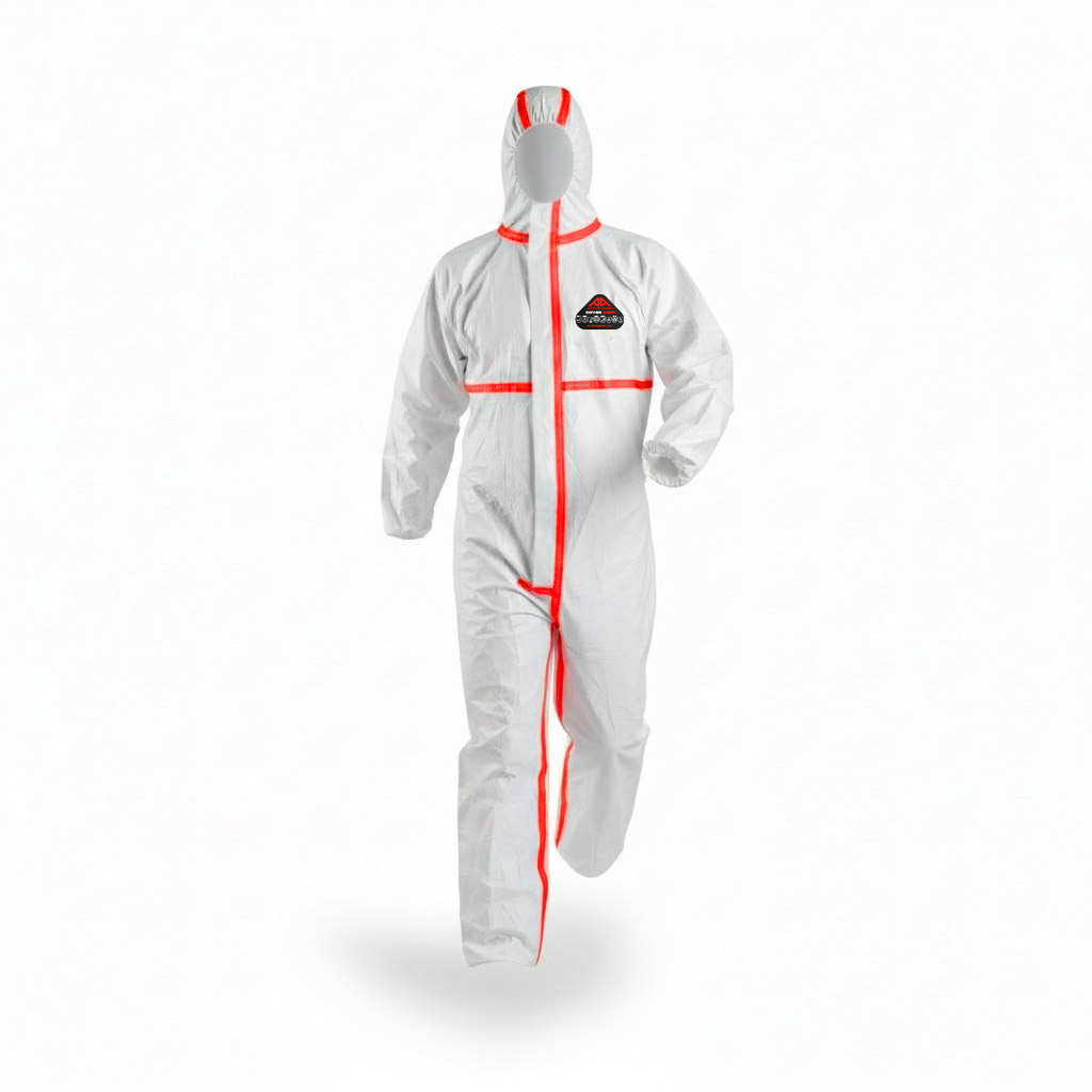 Combinaison de protection chimique SMS type 5/6 antistatique X530T
