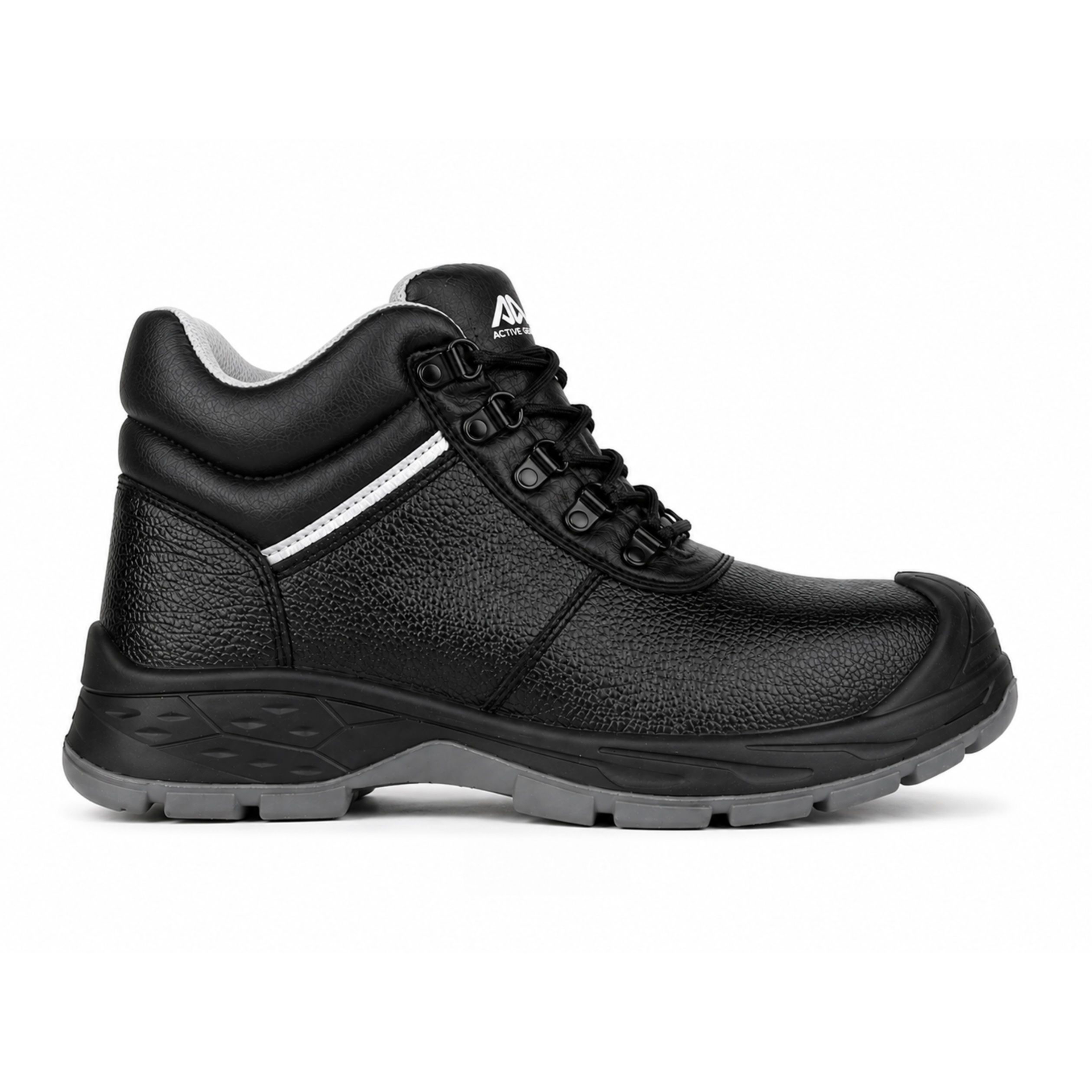 Chaussures de sécurité S3 montantes ACTIVE GEAR A-One High Black embout acier