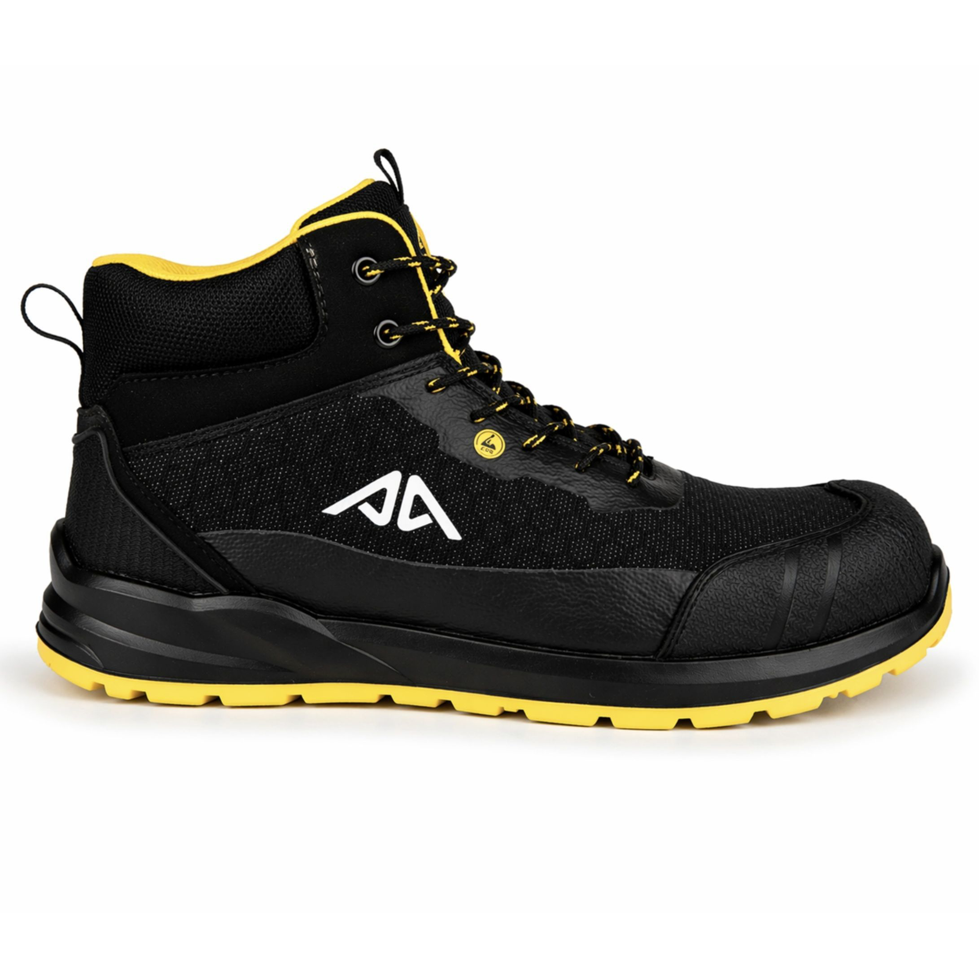 Chaussures de sécurité S3L sans métal ACTIVE GEAR A-Pulse High Yellow légères ESD