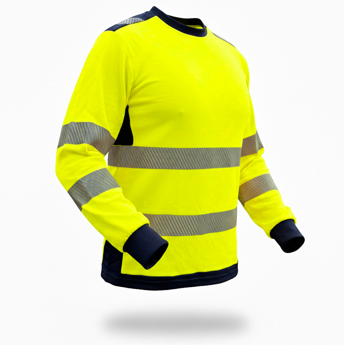 T-shirt haute visibilité manches longues classe 3 certifié UPF 50+